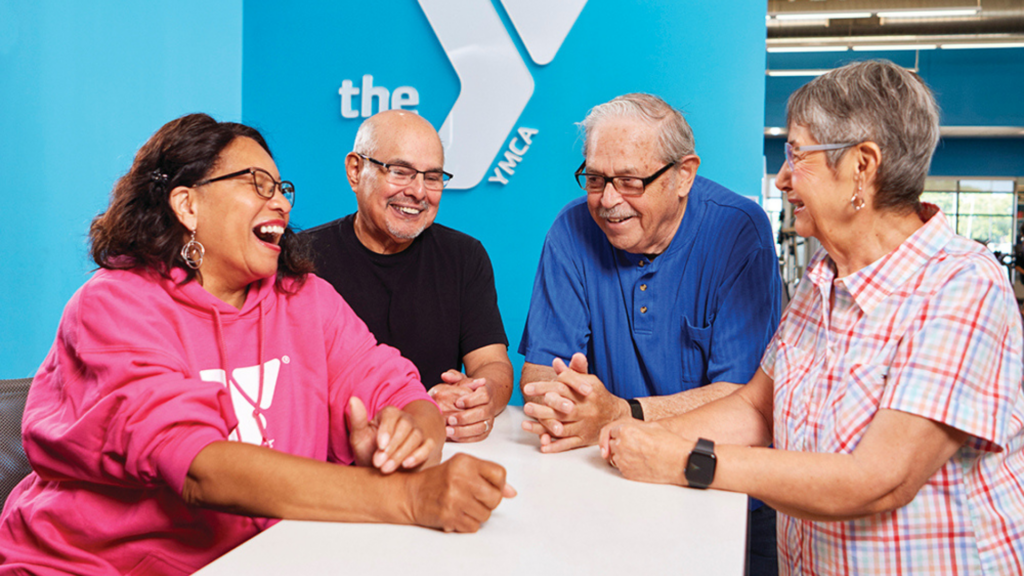 YMCA of Central Ohio. People smile at the YMCA.