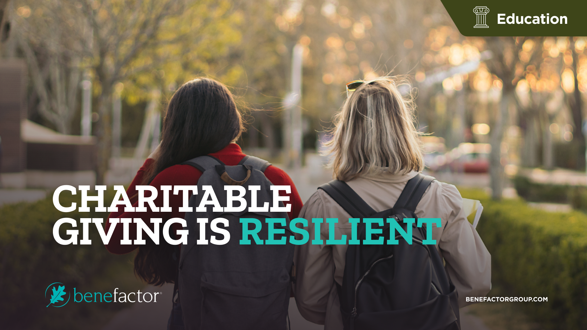 2025 Edition Charitable Giving is Resilient Benefactor Group - Education edition