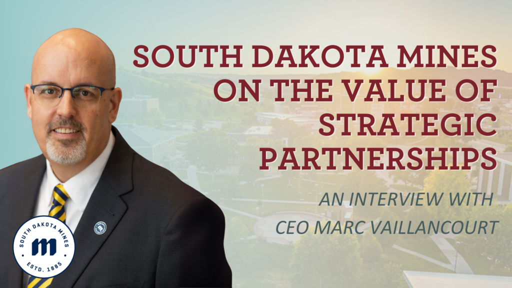 CEO of the South Dakota Mines Center for Alumni Relations and Advancement Marc D.V. on working with Benefactor Group