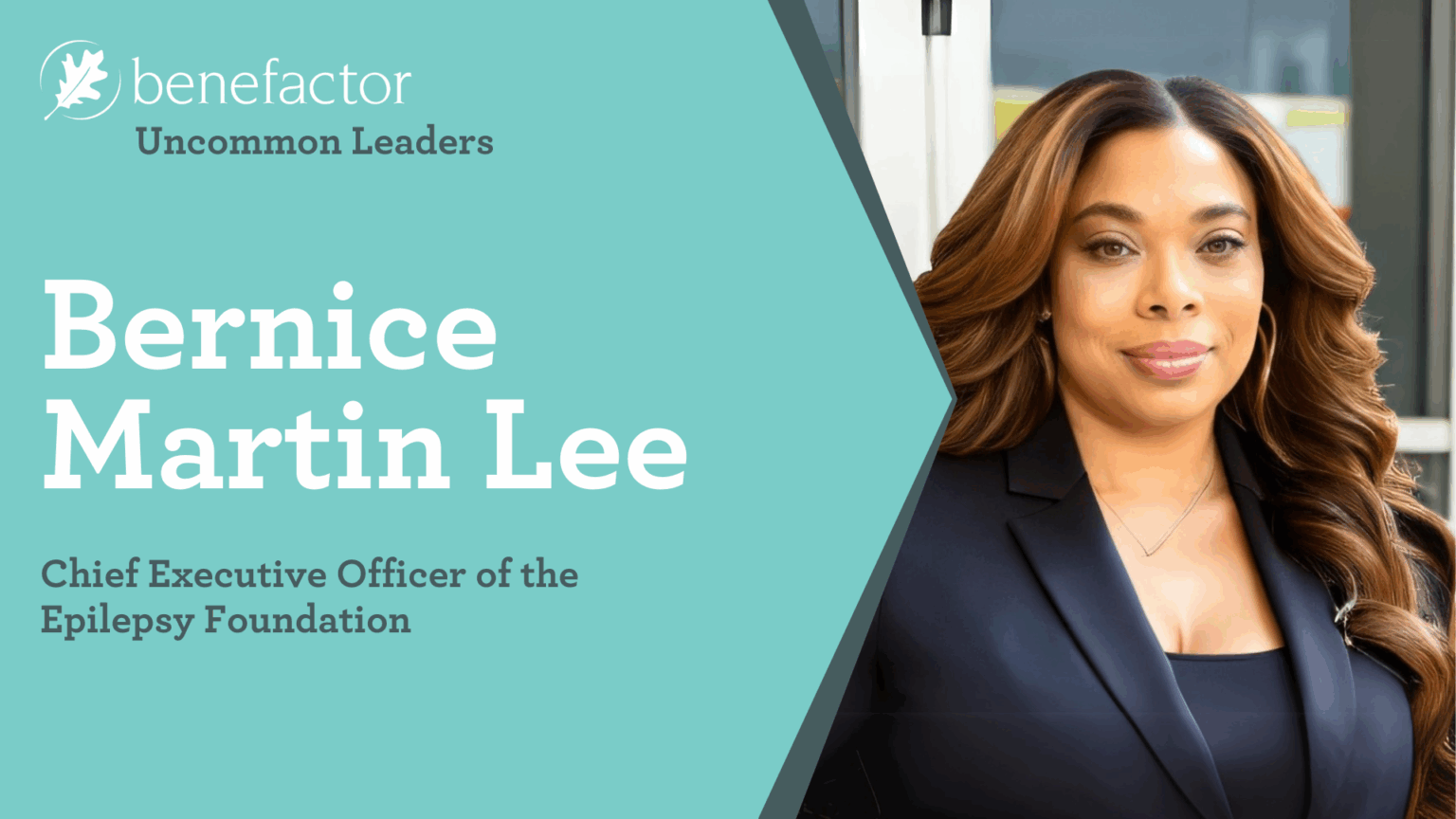 Uncommon Leaders: Bernice (Bee) Martin Lee, CEO of the Epilepsy Foundation