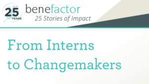 From Interns to Changemakers