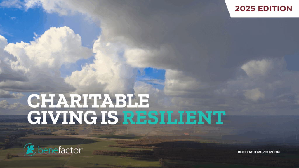 2025 Edition Charitable Giving is Resilient Benefactor Group