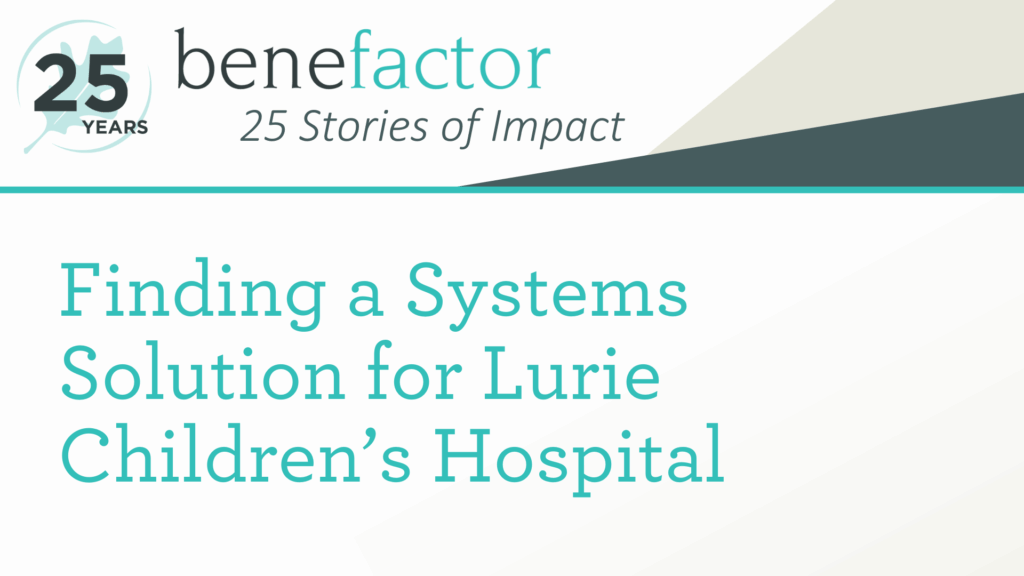 Finding a Systems Solution for Lurie Children’s Hospital