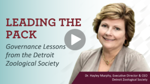 Leading the Pack: Governance Lessons from the Detroit Zoological Society