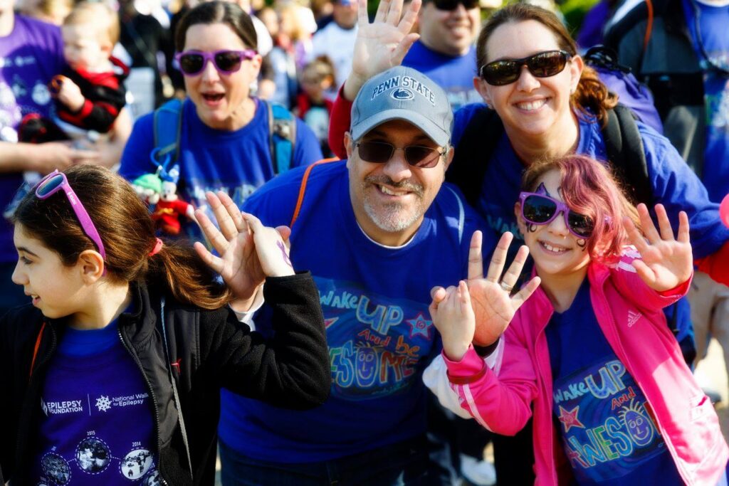 Epilepsy Foundation of America at fundraising walk